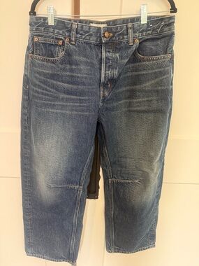 Like New Women’s Madewell Darted Barrel-leg Jeans